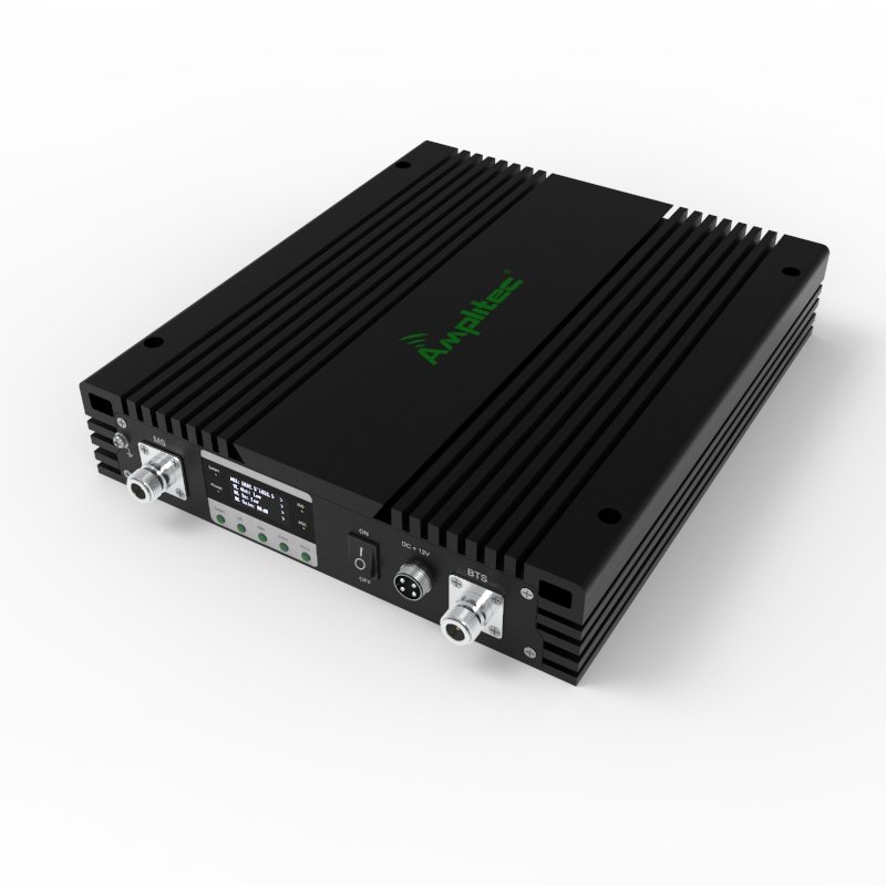 Amplitec 0.5W 27dBm 75dB CE certified ALC AGC ISO 1800 2100 mhz Dual Band repeater 2g 3g 4g mobile cell phone signal booster